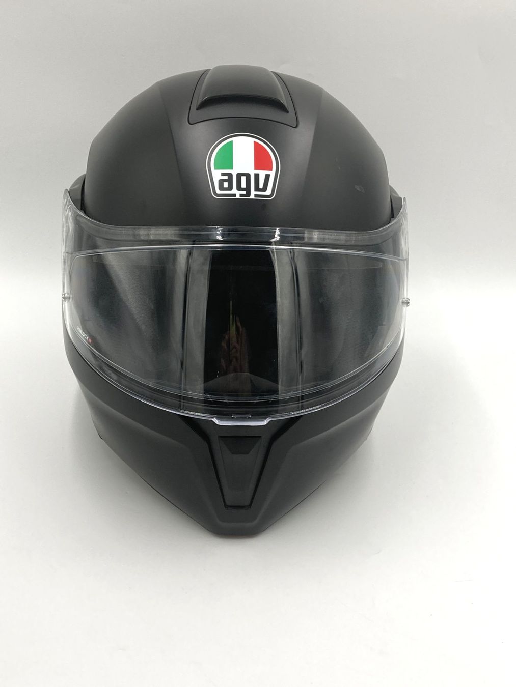 AGV Caschi & visiere: AGV | Streetmodular | Motorradhelm | Gr. L | black – Usato da Wittenbach venduto da Restwert_St-Gallen