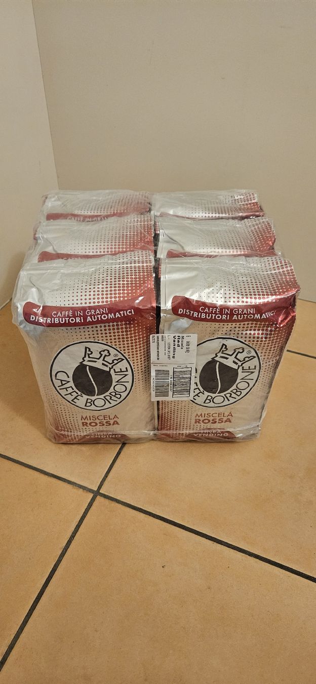 Lebensmittel & Spezialitäten: Caffè Borbone Miscela Rossa Linea Vending – Neu und originalverpackt aus Berneck von mau_6z9r