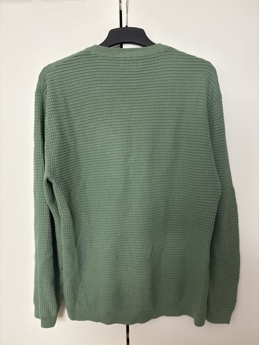 Pull&Bear Maglioni & Felpe: Pull & Bear Green waffle knit sweater – Nuovo (secondo la descrizione) da Chêne-Bougeries venduto da alm_8rfx 1