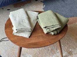 Linen & Cotton Curtains – 4 Panels (145 × 210 cm)
