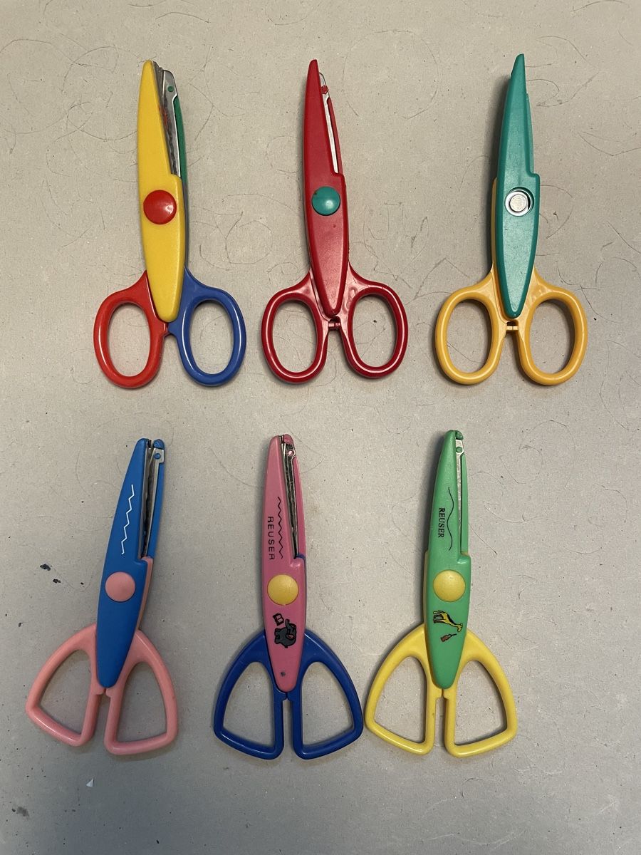 Kit bricolage: Bastelscheren-Set, 6 Stück – Usato da Gelterkinden venduto da highfligh