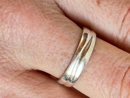 Silber Ring, WAVE (58)