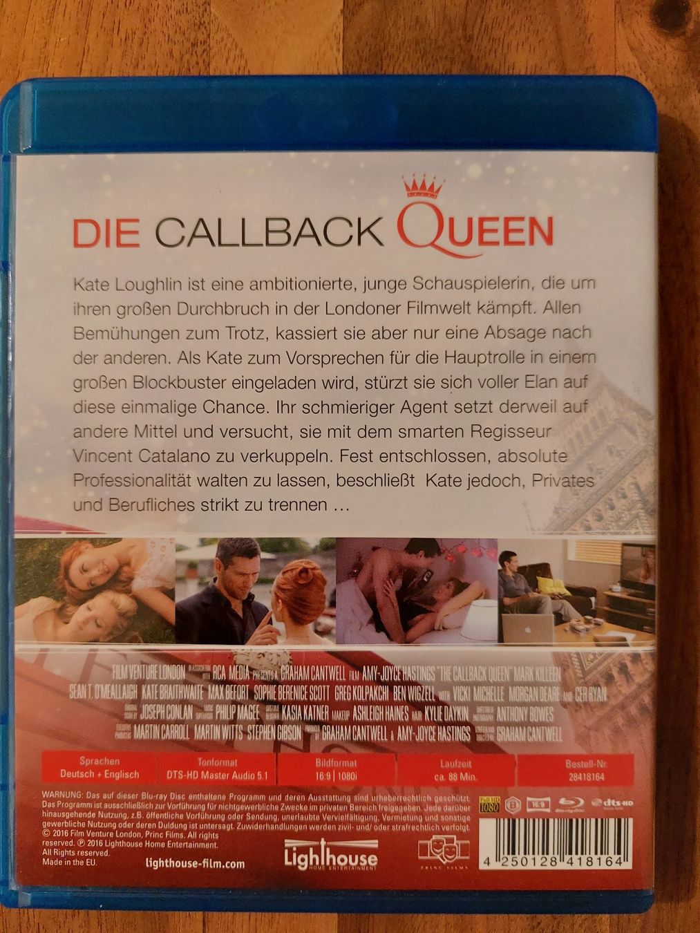 Tutti i DVDs: Blu Ray - Die Callback Queen – Usato da Rheinfelden venduto da FilmAuktion 1