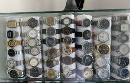 Grosse Uhrensammlung verschiedene Marken diverse Modelle