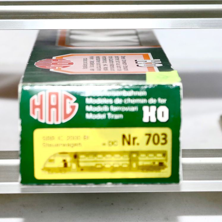 HAG N°703 SBB IC 2000 Bt 2Kl DOPPELSTOCK STEUERWAGEN (Neu und ...