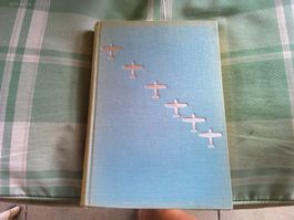 Fliegerbuch von Ernst Wetter, Oldtimer Rarität!(JAHR 1947)