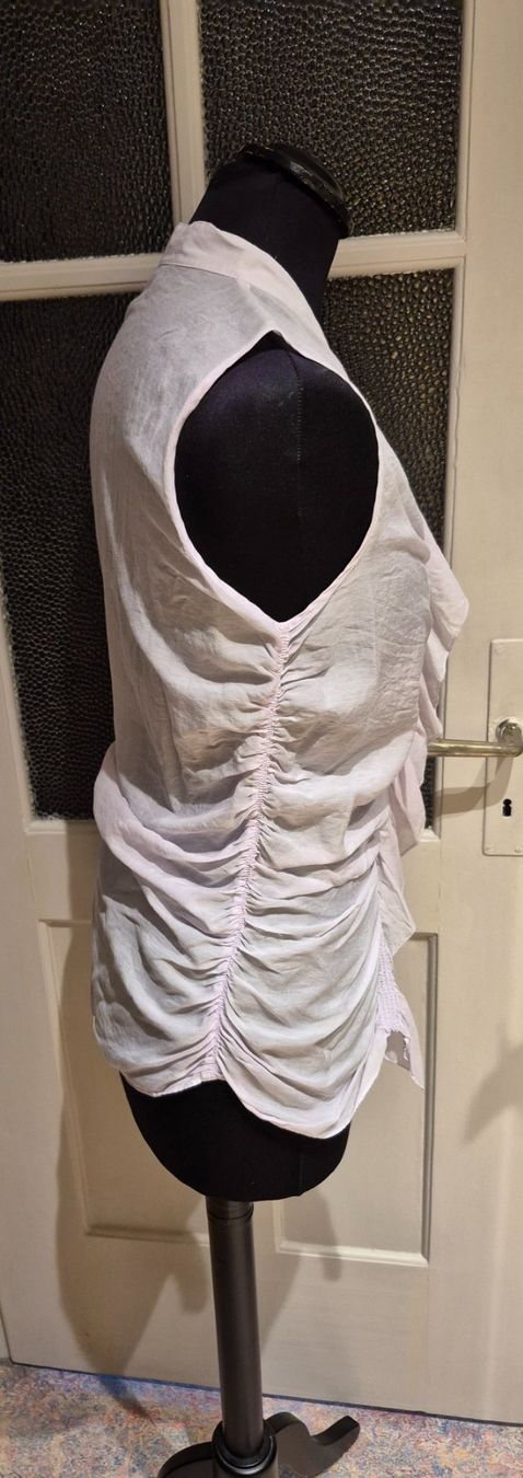 Blusen: Sommerliche, leichte Bluse MAC AUREL Gr. 34, helles Flieder – Gebraucht aus Zürich von Roberto040 5