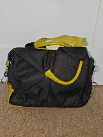 blaue Lässig Neckline Bag - Wickeltasche mit Zubehör