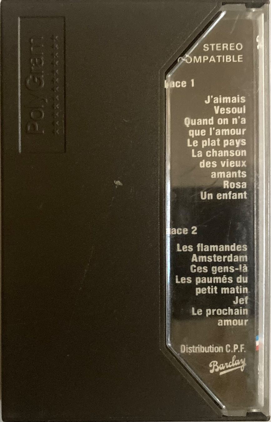 Musicassette: JACQUES BREL - "13 CHANSONS" VOLUME 8 – Usato da Poliez-Pittet venduto da Newtown-Records 1