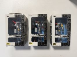 Lot 3 figurines Banpresto Mazinger Mechanic Skeleton Neuves
