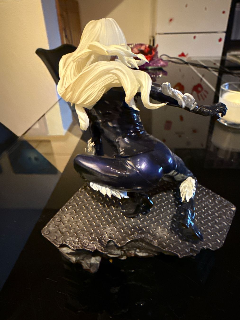 Statuette de collection Marvel Black Cat en état neuf (Neu (gemäss ...