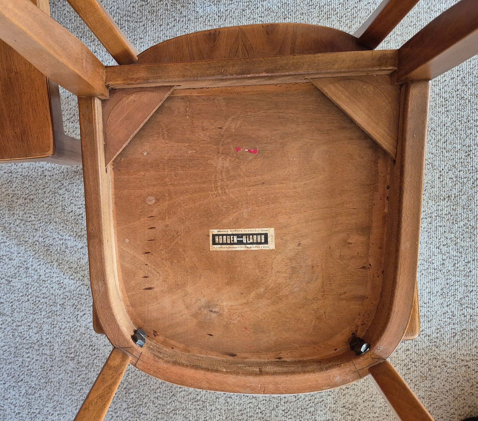 Horgen Glarus Chaises: 4 Holzstühle Horgen Glarus – D'occasion à Engi par Mil_31 6