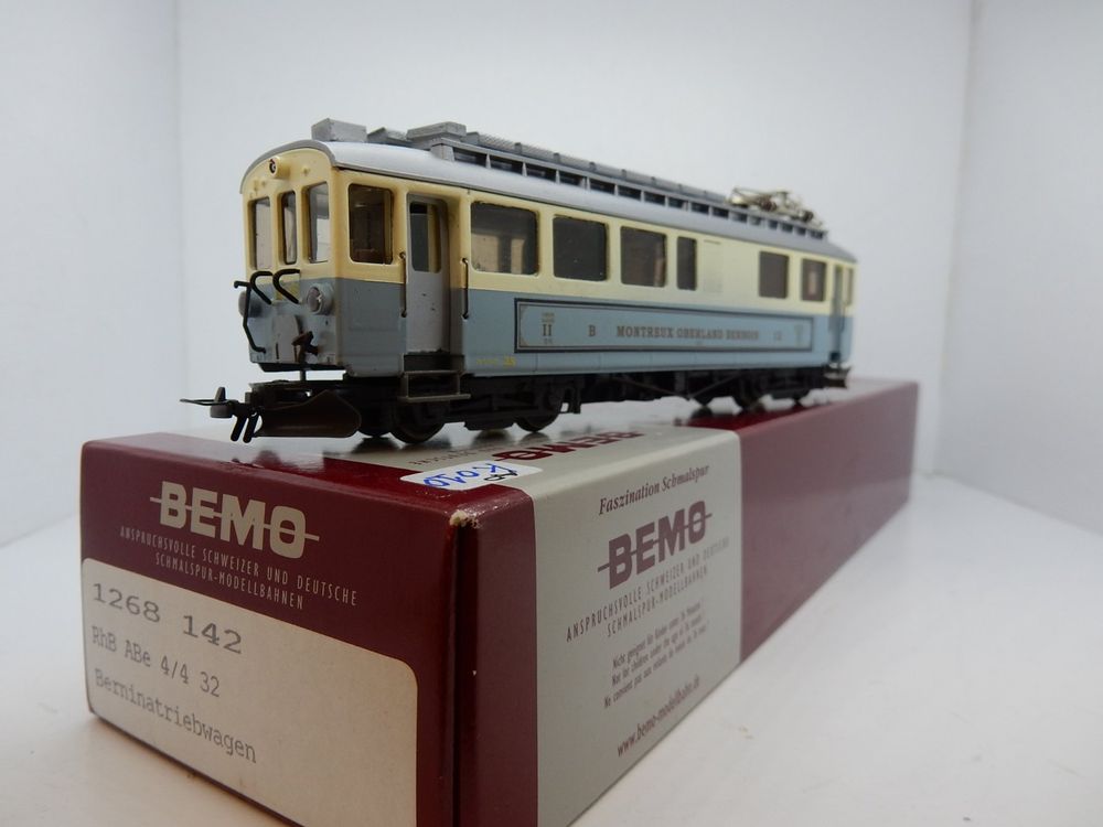 Hom- Bemo - MOB "Nostalgie" Locomotrice ABe 4/4 (K010) | Kaufen Auf Ricardo