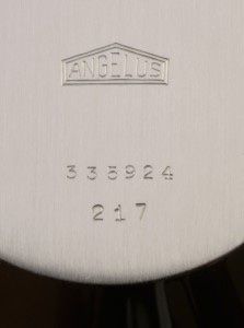 Angelus Orologi: ANGELUS  CHRONO DATA  Big Size der 50er – Usato da Rodersdorf venduto da luculus46 7