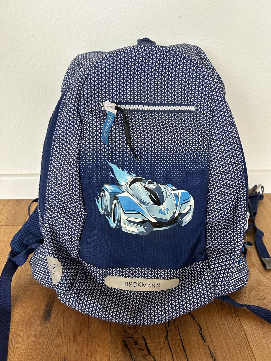 Borse & Zaini: Beckmann Schulrucksack Set Auto Motiv  – Usato da Röschenz venduto da c_k_wj8r 4