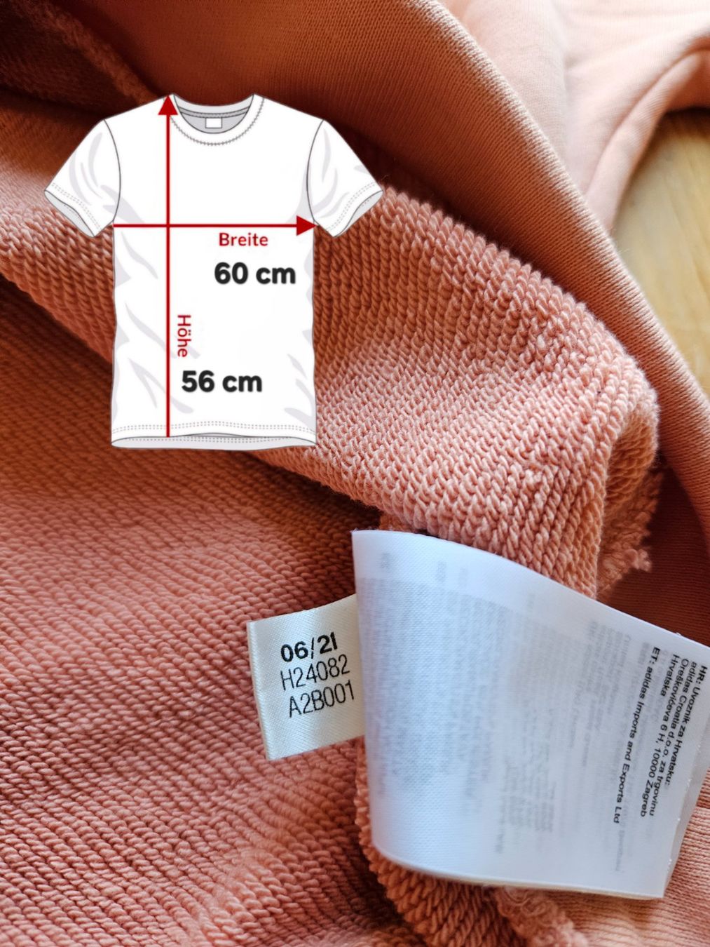 Adidas Pullover & Sweatshirts: Cropped Sweater adidas Grösse M retro Pullover Hoodie – Gebraucht aus Hägglingen von United-Village-Trade 5