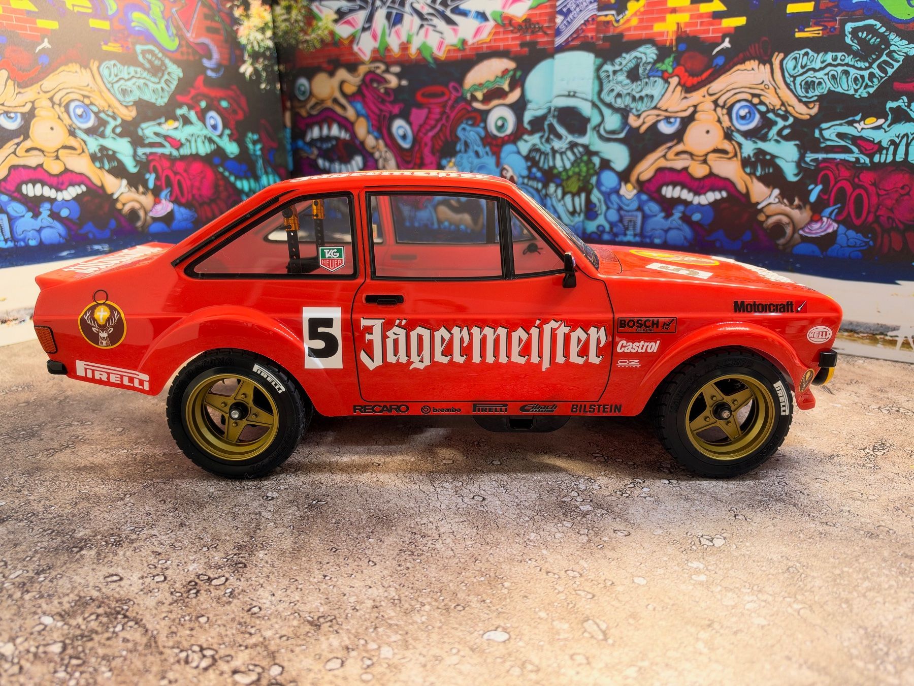 Tamiya RC Modellbau: Tamiya Ford Escort Jägermeister – Neu (gemäss Beschreibung) aus Uznach von nightcrawler 2