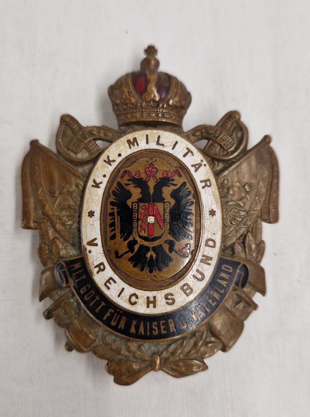 Placchette & Badge: ABZEICHEN K.K.MILITÄR – Usato da Bilten venduto da Mic2022