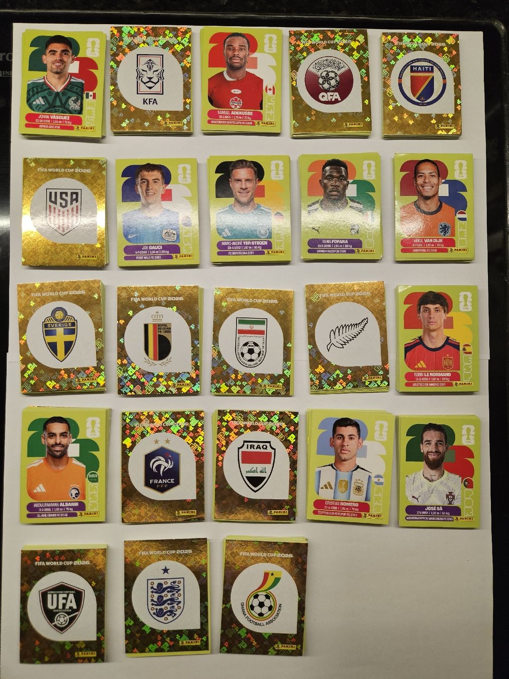 Panini Carte collezionabili: 479 Panini WM 2026 OHNE Doppelten – Usato da Aarau venduto da Skilljoke