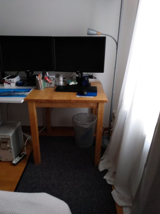 Quadratischer Tisch IKEA braun Kaufen auf Ricardo