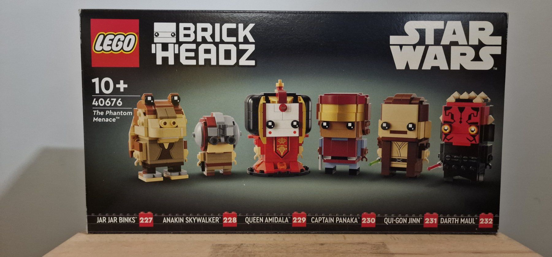 Lego Baukästen: Lego Star Wars Brickheadz 40676 The Phantom Menace – Neu und originalverpackt aus Echichens von aegis0129