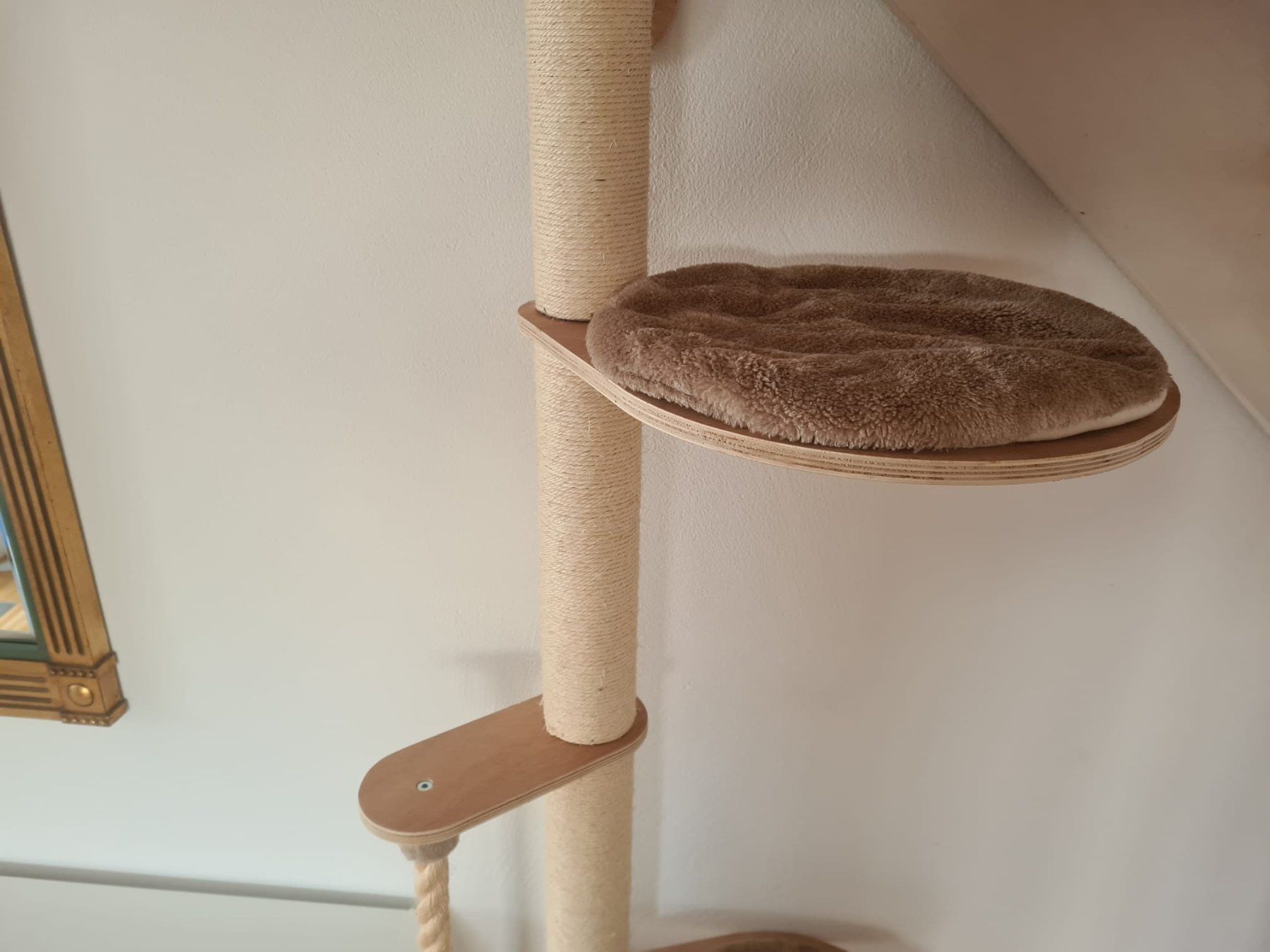Katzenbaum - Kratzbaum: Wandkratzbaum / Katzenbaum mit diversen Liegeflächen – Gebraucht aus Niederhasli von Eisrose 1