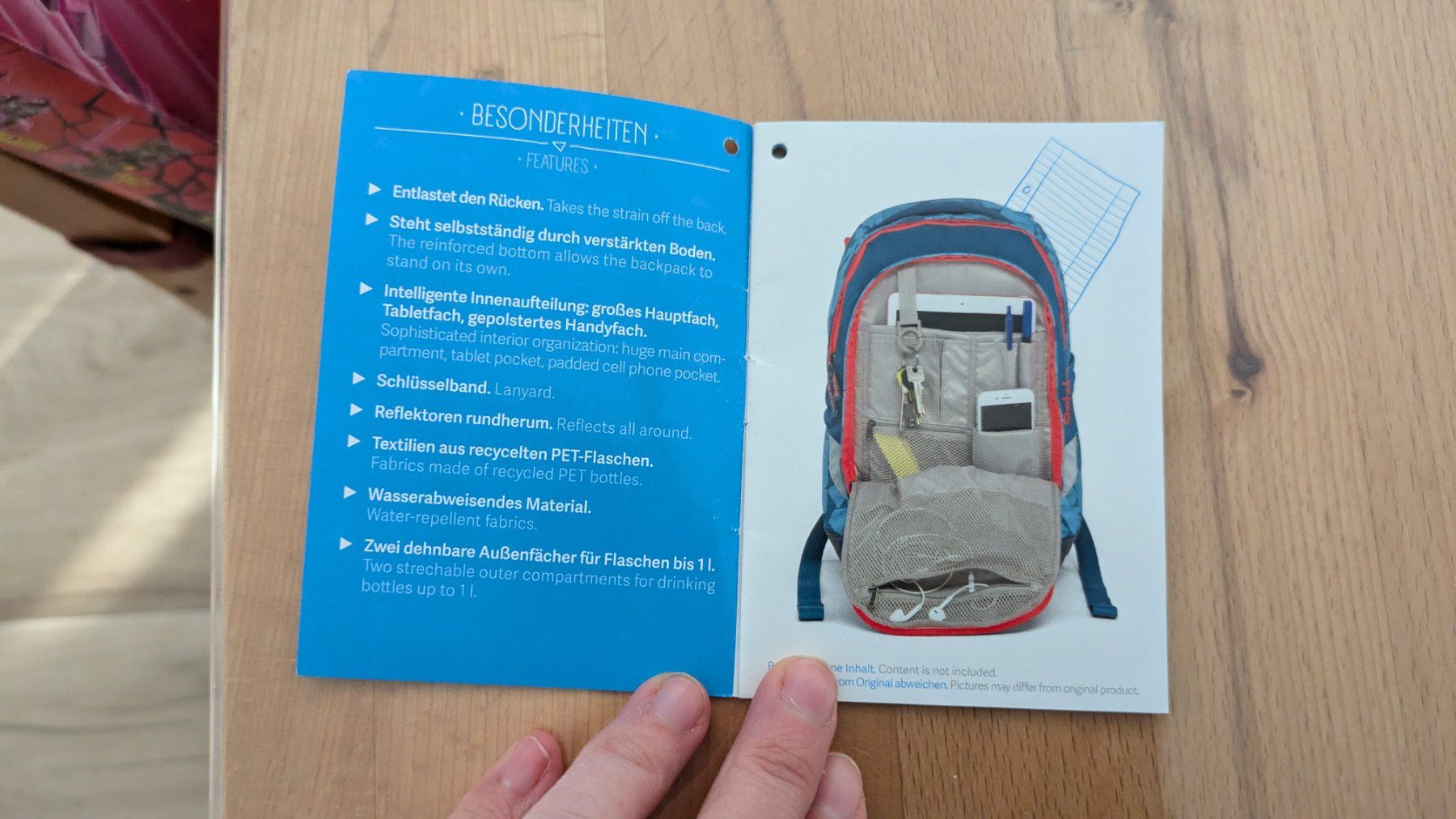 Satch Borse & Zaini: Neuwertiger Satch Schulrucksack - 24 Liter – Nuovo (secondo la descrizione) da Staufen venduto da Fleby84 7