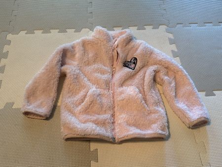 Flauschige Übergangs-Jacke 86/92