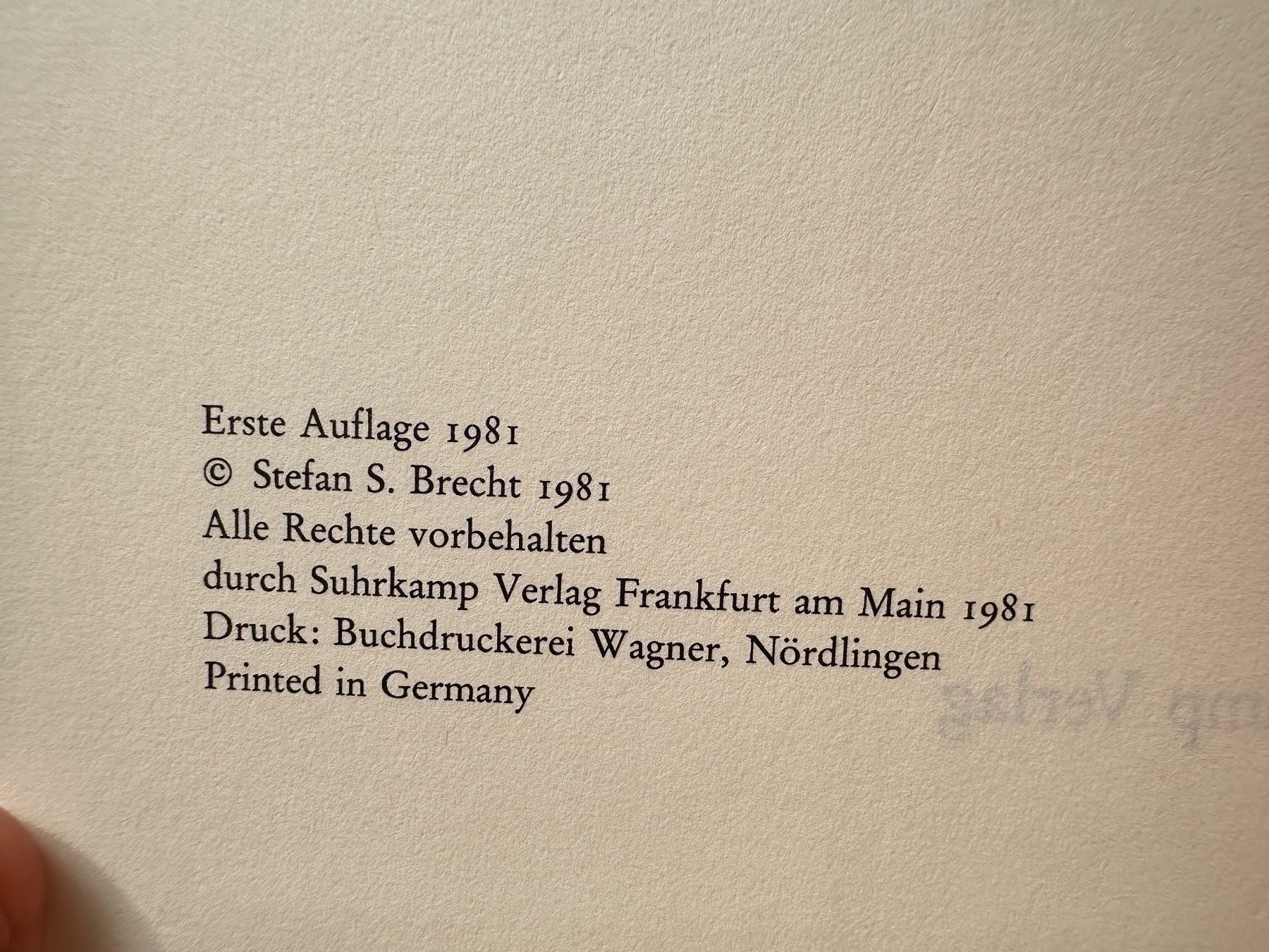 Bücher: Bertolt Brecht: Briefe 2 Bde. 1981 inkl. Faksimile-Brief – Gebraucht aus Zürich von allp 9