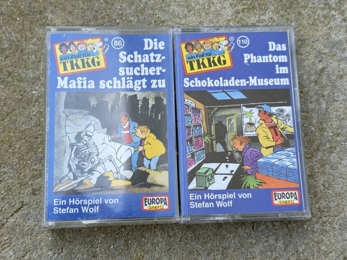 Kompaktkassetten: 2x TKKG Hörspielkassette – Gebraucht aus Allschwil von Collector.Shop.Swizz