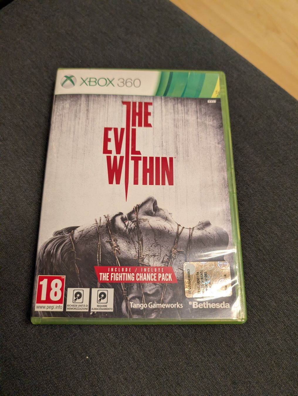 Jeux: The evil within Microsoft Xbox 360 – D'occasion à Giubiasco par Tici__nerd_Giubiasco