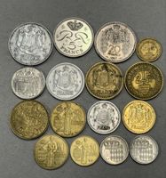 Münzsammlung Monaco 