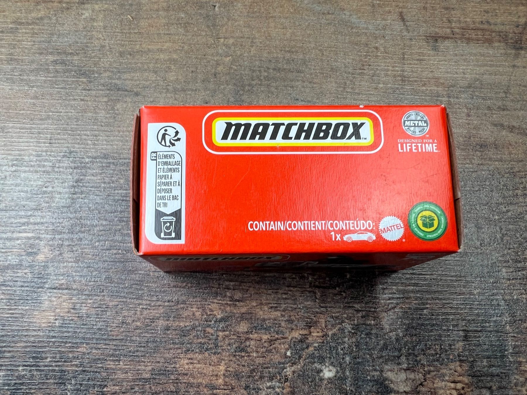 Matchbox Modellini d'auto: Matchbox Auto 70 Years edition MBX CYCLE TRAILER 63/100 – Nuovo e nell'imballaggio originale da Hallau venduto da R.R.91 1