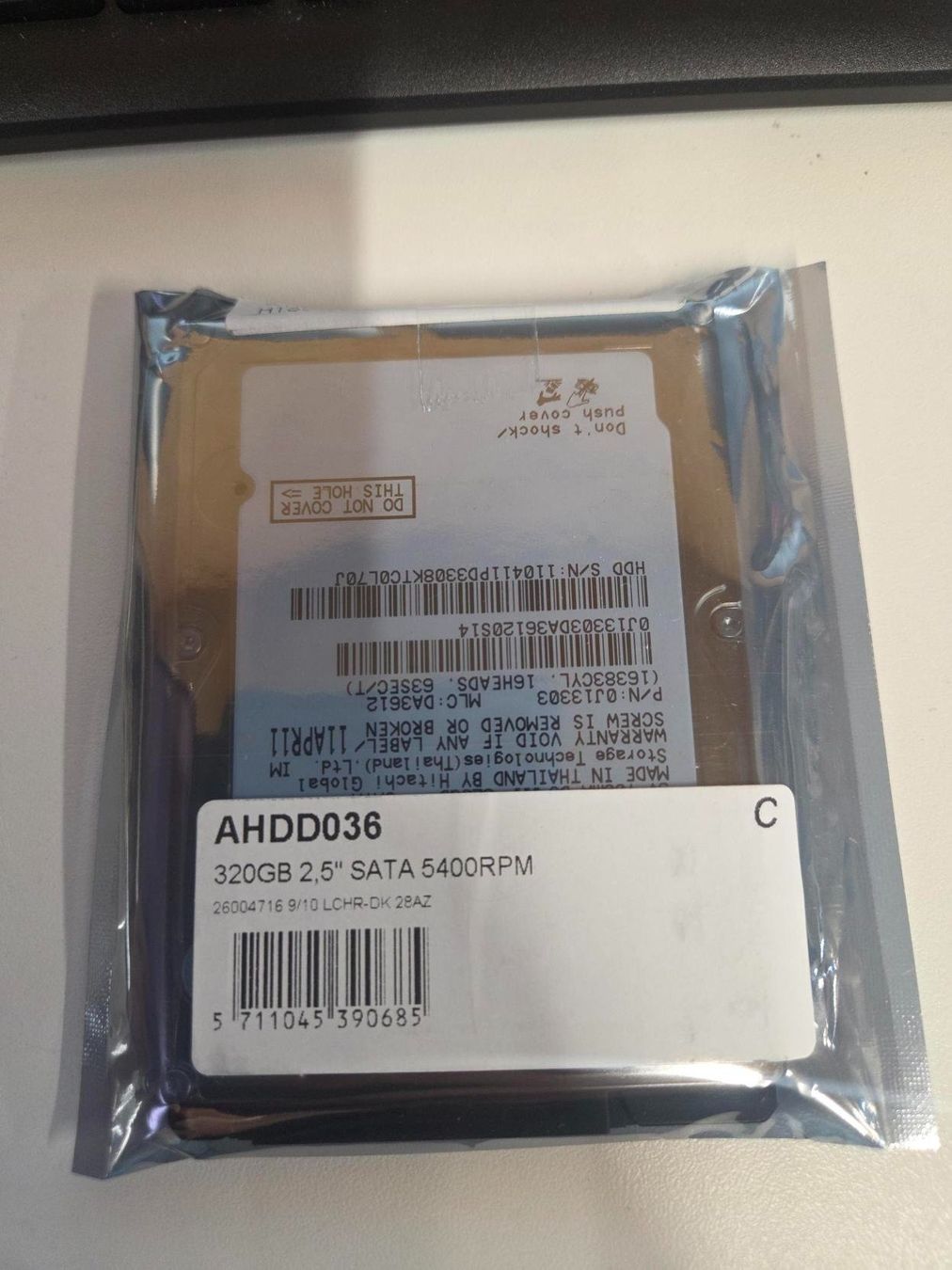 Dischi rigidi: 320GB 2,5" SATA 5400RPM – Nuovo (secondo la descrizione) da Gossau ZH venduto da OrderflowAG