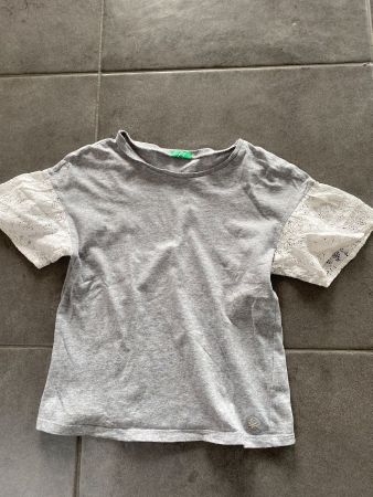 T-Shirt von Benetton hellgrau