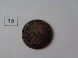 Münze 1/2 Penny 1773  George III - SS – England