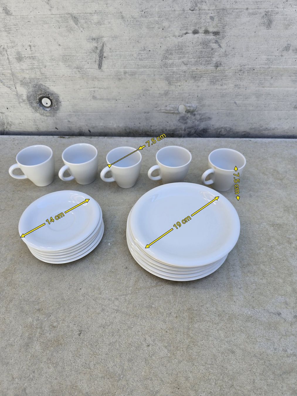 Geschirrsets: Set Kaffee Tasse, Teller, Mitterteich Bavaria Geschirr – Gebraucht aus Zofingen von Loop_ReSale 1