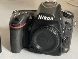 Digitalkamera Nikon D750 mit Ladegerät und Akku