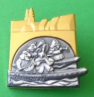 Basel Fasnachtsplakette Gold 1995 mit Nadel