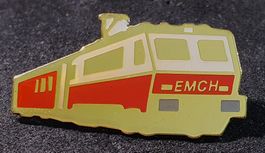 GG464 - Pin Lokomotive Bahn Zug EMCH Nr. 369