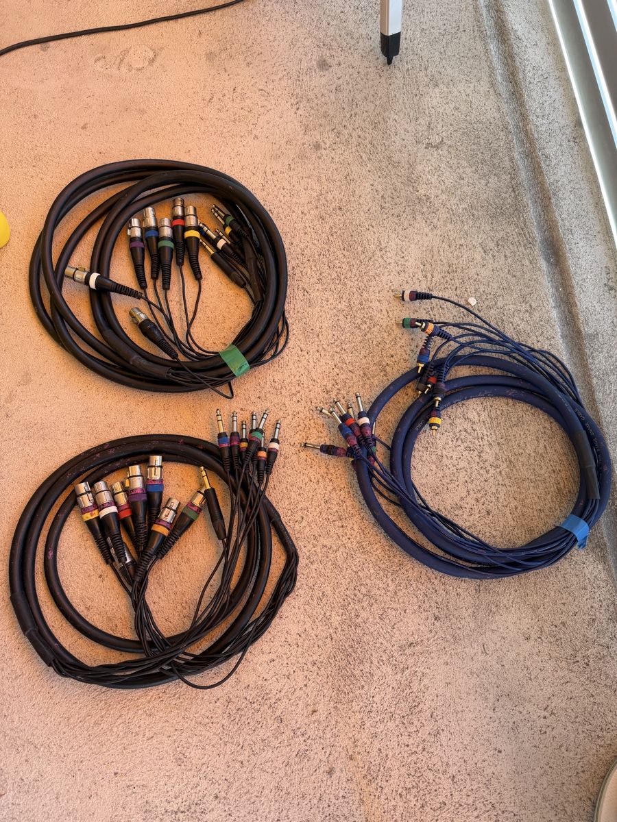 Cavi:  3 x Multicore kabel 2M  – Usato da Winterthur venduto da aadc80 1