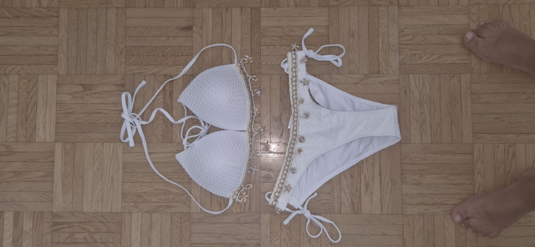 Shein Badekleider & Bikinis: Badeanzug SHEIN Weiss Grösse L neu – Neu und originalverpackt aus Seuzach von mar_8tfs 1