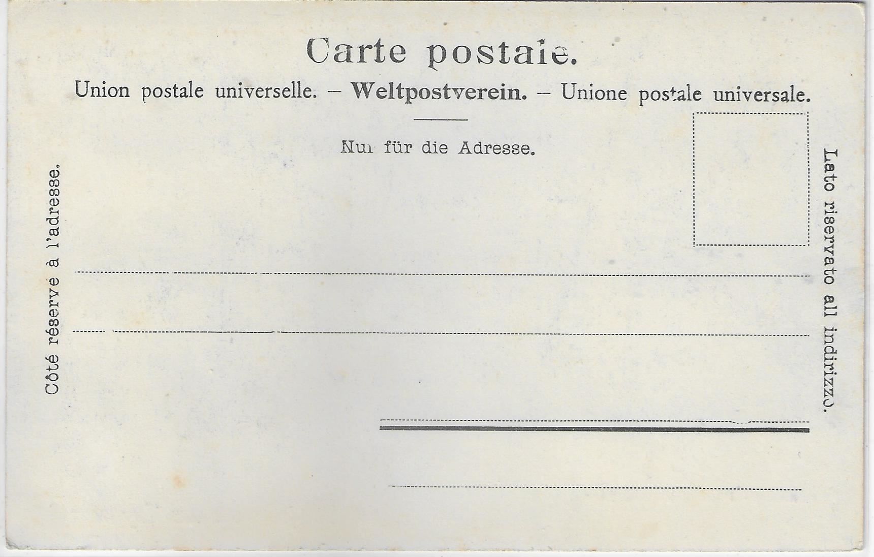 Ansichtskarten: Post Unterwasser mit Postkutsche – Gebraucht aus Ettingen von Kartenplanet 1