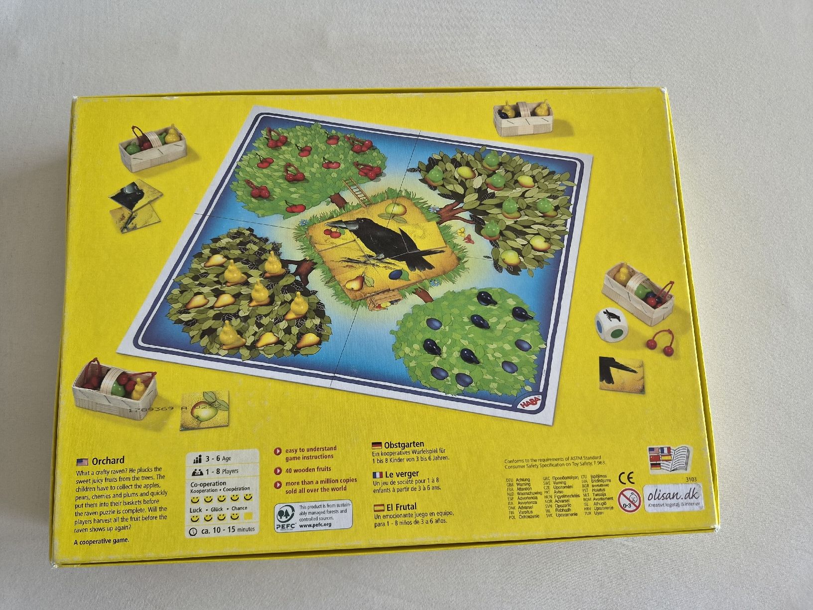 Haba Giochi: Obstgarten, Spielklassiker – Usato da Zürich venduto da Lejahan77 1