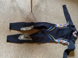 Neoprenanzug Dive & Sail schwarz gemustert gebraucht