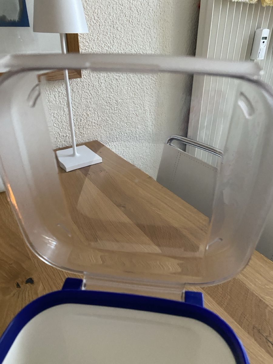 Tupperware Contenitori & Simili: Tupperware Frischhaltebox, Behälter weiss/blau – Nuovo (secondo la descrizione) da Hünibach venduto da nadalila 5