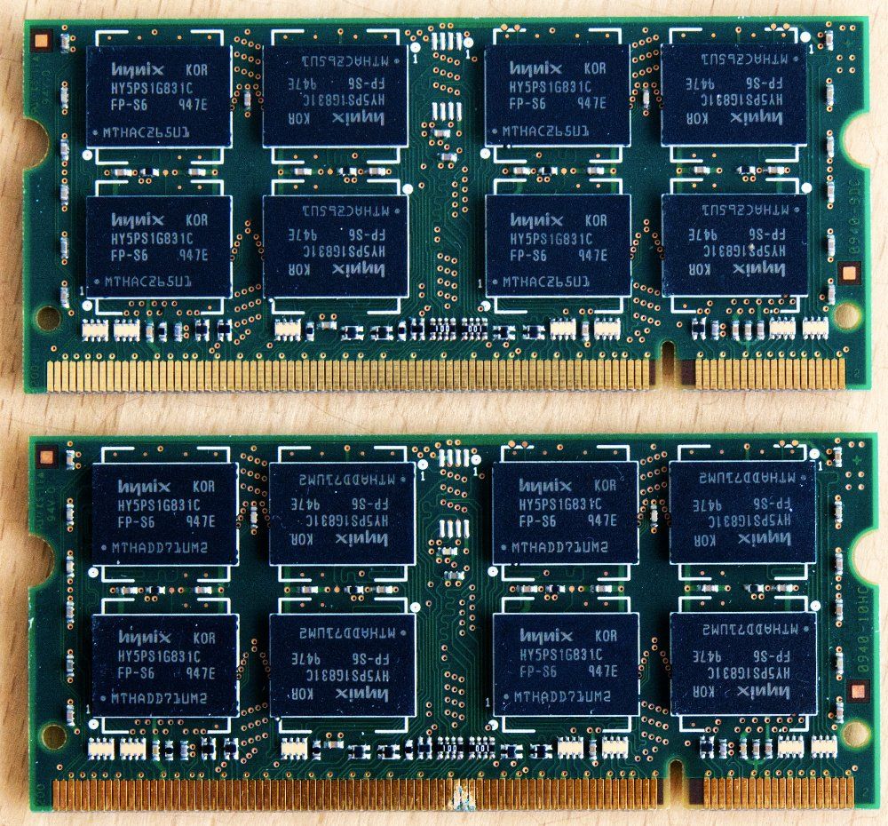 Memoria / RAM: Speichermodule 2x2GB PC2 für Notebook – Usato da Rüti ZH venduto da Noldisax 1