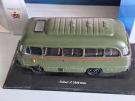 Modellauto Robur LO 3000 NVA Armee Militär grün neu