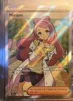 Carte Pokémon Miriam 238/198 état comme neuf