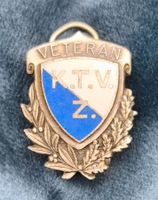 Alter Anstecker von Veteran K.T.V.Z. fairer Versand
